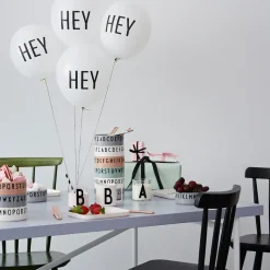 Design Letters Kids glas, B