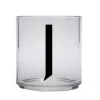 Design Letters Kids glas, J