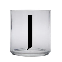 Design Letters Kids glas, J