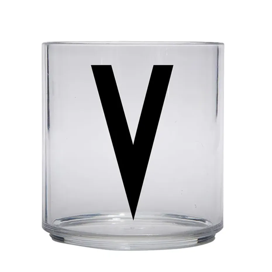 Design Letters Kids glas, V