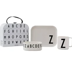 Design Letters kinderservies set, Z