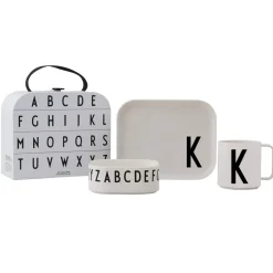 Design Letters kinderservies set, K