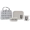 Design Letters kinderservies set, U