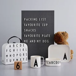 Design Letters kinderservies set, C