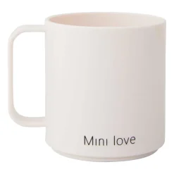 Design Letters Mini Love beker met oor, White