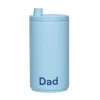 Design Letters reismok 35 cl, Dad-Lichtblauw