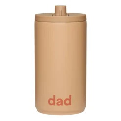 Design Letters reismok 35 cl, Dad-beige