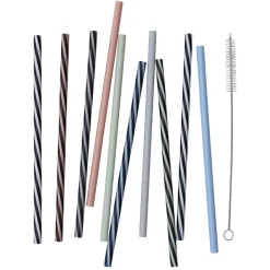 Design Letters rietje 10-pack, Multi