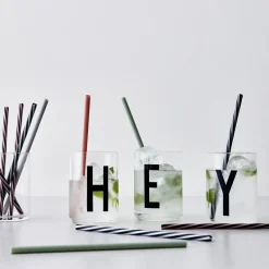 Design Letters rietje 10-pack, Multi