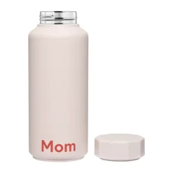 Design Letters thermosfles, Mom-pastel beige