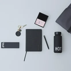 Design Letters thermosfles, zwart