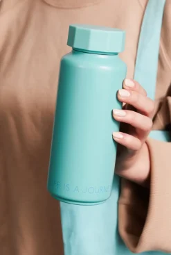 Design Letters thermosfles special edition, Turquoise