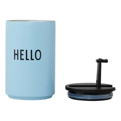 Design Letters thermosmok, Light blue-hello