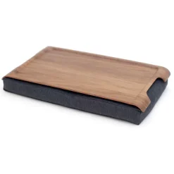 Dienbladkussen mini, Grijs-walnoot