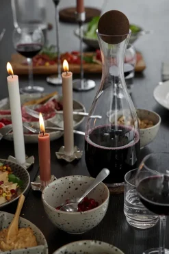 Ditte kleine kom 2-pack, Grijs-zwart