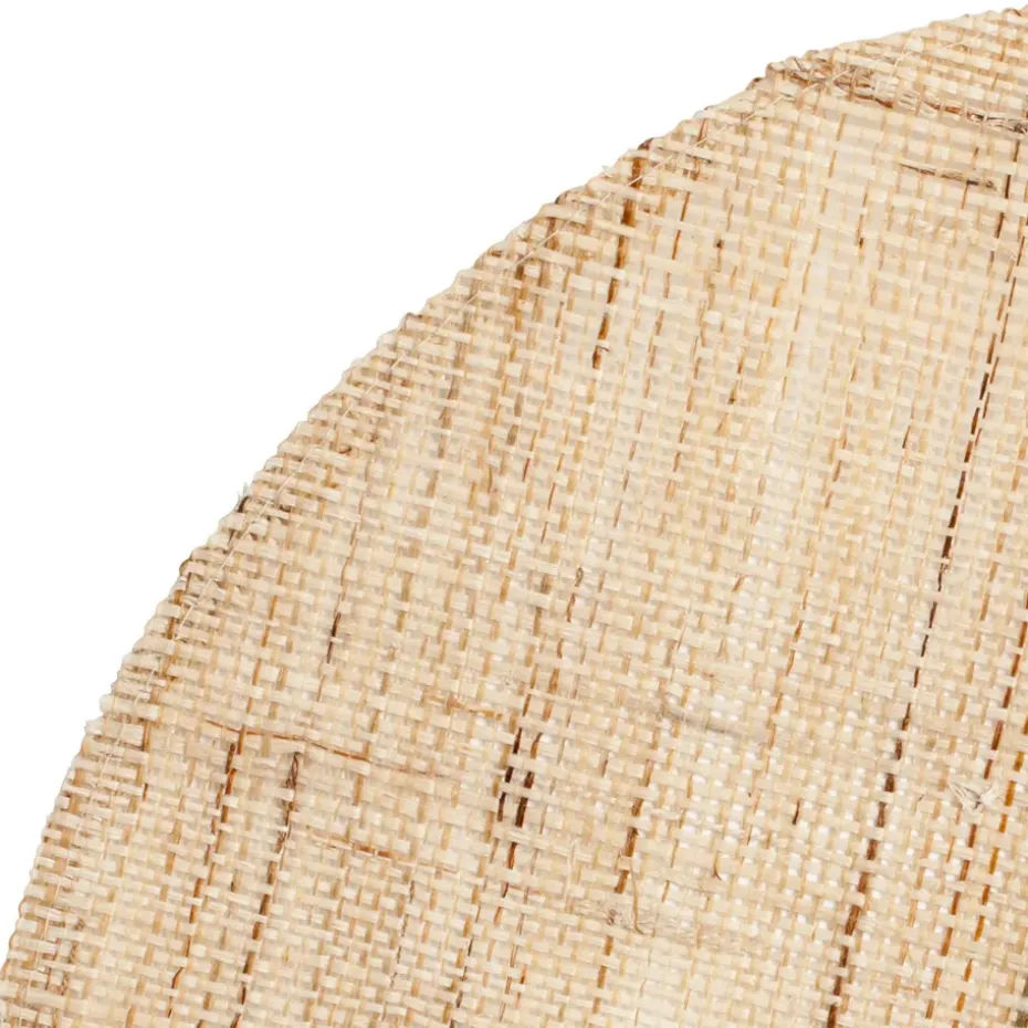 Dixie linnen placemat rond, Natural