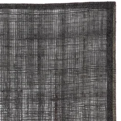 Dixie linnen placemat, zwart