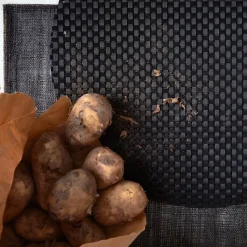 Dixie linnen placemat, zwart