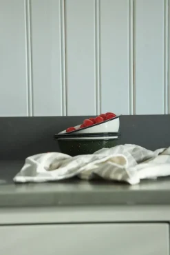 Doris emaille kom Ø16 cm, Groen