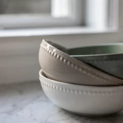 Dots ontbijtkom 60 cl 4 stuks, Groen