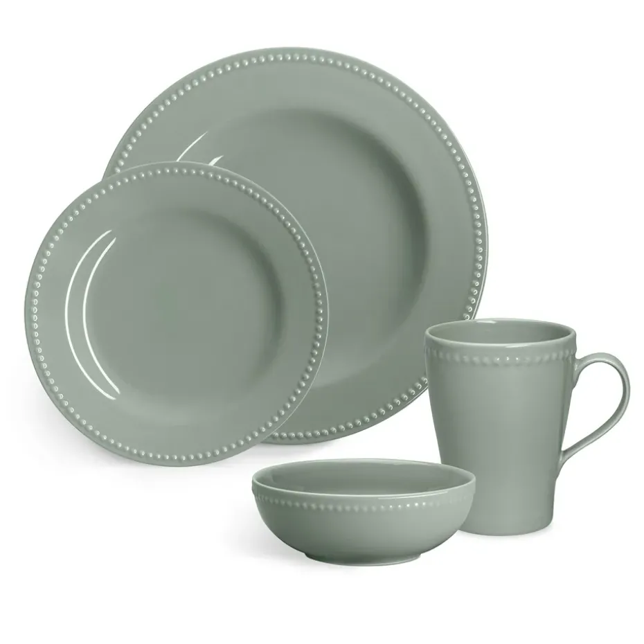 Dots ontbijtkom 60 cl 4 stuks, Groen