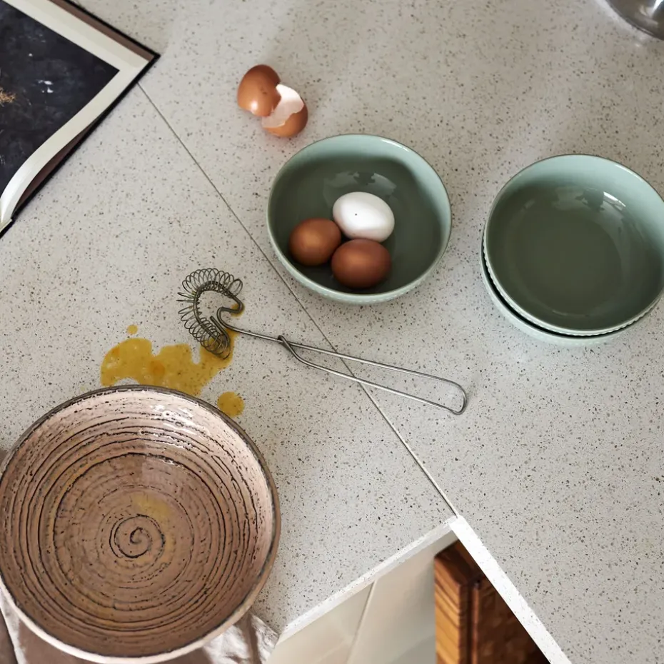 Dots ontbijtkom 60 cl 4 stuks, Groen