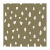 Dots servetten 33x33 cm 20-pack, Olive