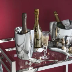 Drift dubbelwandige wijnkoeler, Roestvrij staal