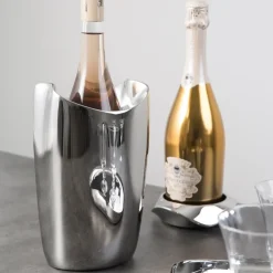 Drift dubbelwandige wijnkoeler, Roestvrij staal