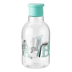 DRINK-IT Moomin ABC waterfles 0,5 liter, Turqouise