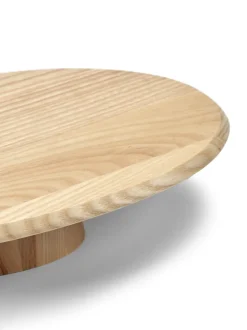 Dune 04 taartbord low 20x34 cm, Ash