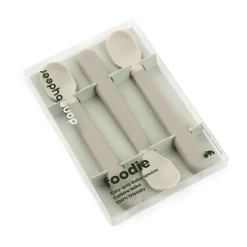 Easy-grip foodie lepel 3-pack, Sand