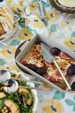 Eden wasdoek 150x250 cm, Gemengd geel