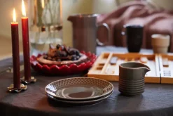 Edith ronde tafelkleed Ø180 cm, Grijs