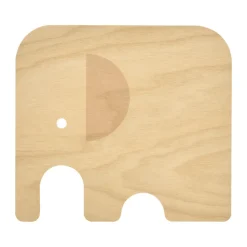 Elephant glasonderzetter 11x10 cm, Pink