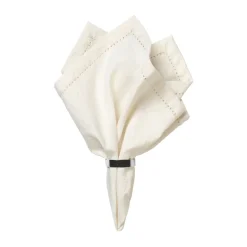 Elin stoffen servet 45x45 cm, Off white