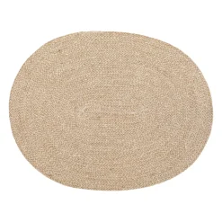 Ella placemat ovaal, Beige