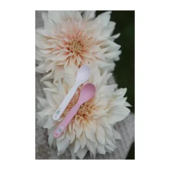 Elsa Beskow Bloemenfeest lepel 2-pack, Roze-wit