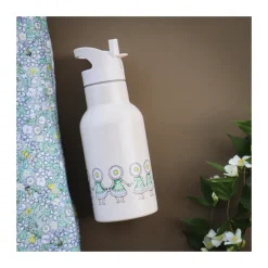 Elsa Beskow Bloemenfeest drinkfles 34 cl, Wit