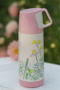 Elsa Beskow Blomsterfesten thermos 35 cl, Wit