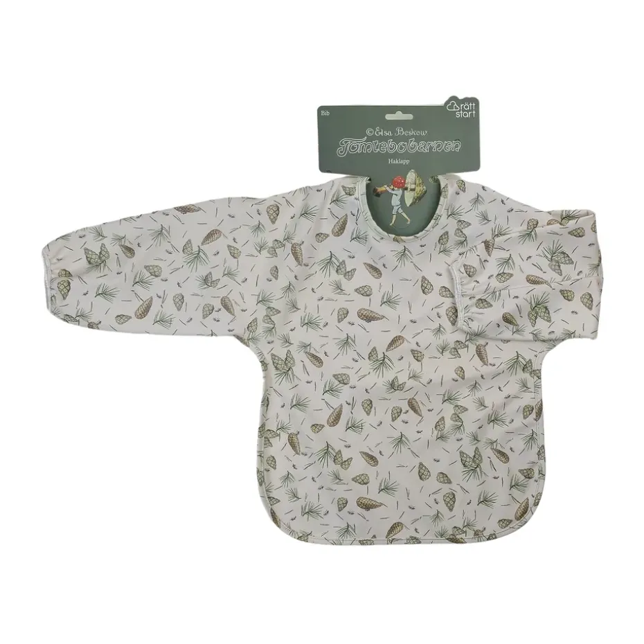 Elsa Beskow kabouterkinderen slab met mouw, Groen