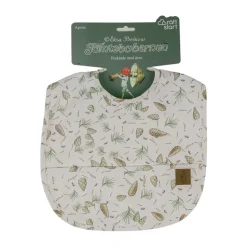 Elsa Beskow Tomtebobarnen slabbertje, Groen