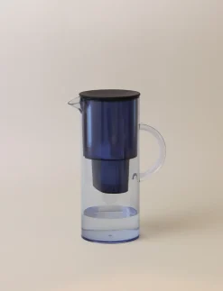 EM77 kan met waterfilter 2 L, Blue