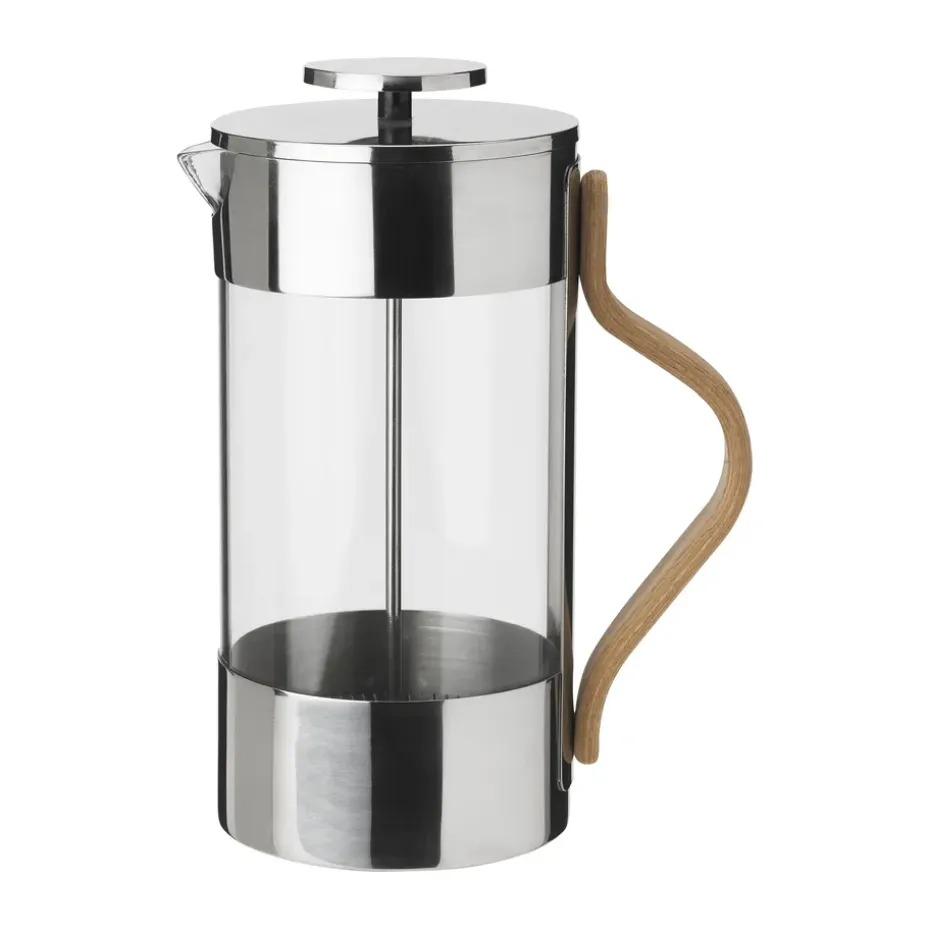 Emma cafetière à piston 1 L, Steel