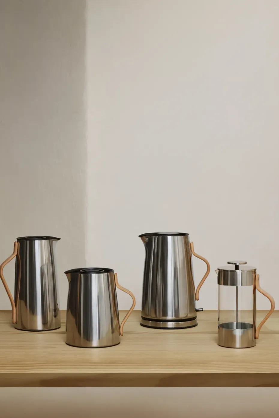 Emma cafetière à piston 1 L, Steel