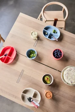 Enkei suction kinderbord, Dusty Blue