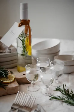 Ernst borrelglas 4-pack, Transparant