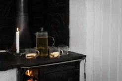 Ernst glazen kan geribbeld 1L, Helder