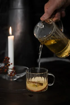 Ernst glazen kan geribbeld 1L, Helder