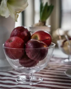 Ernst glazen schaal op voet, Ø16,5 cm